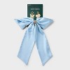 Butterfly Heart Bow Charm Hair Barrette - Wild Fable™ Light Blue/Gold - 2 of 3