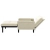 Sapphtopaz 55.11" Convertible Couches for Living Room 2 Seater Sleeper Sofa with Recline Function Multiform Sofa Bed Loveseat Couch for Bedroom - 2 of 4