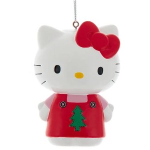 Kurt Adler Plastic Christmas Ornament, Hello Kitty, 3.5in - 1 of 2
