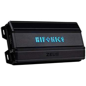 Hifonics Zeus Delta 1,950 Watt Compact Mono Block Nickel Plated Mobile Car Audio Amplifier with Auto Turn On Feature, ZD-1950.1D, Black