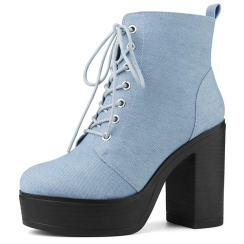 Target white shop combat boots