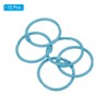 Unique Bargains Metal Anti-Rust Round Binder Rings for Key Chain Scrapbooks 10 Pcs - 3 of 4