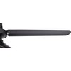 60" Casa Vieja Modern Outdoor Ceiling Fan with LED Light Remote Control Matte Black Damp Rated for Patio Exterior House Home Porch - 4 of 4