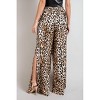 Women's Animal Print Wide Slit Pant - ee:some - 3 of 4