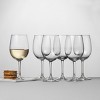 19oz 6pk Glass Large Stemmed Wine Glasses - Threshold™ : Target