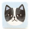 Tuxedo Cat Coasters (Set of 4) for Sale by Young Feminist