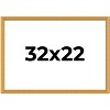 PosterPalooza | 32x22 Wood Antique Frame with UV Acrylic, 4 Finishes: Bronze, Gold, Silver, and Black - 2 of 4