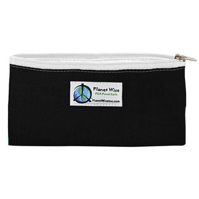 Planet Wise Reusable Zipper Snack Bag - Black