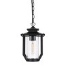 Elegant Lighting Sepviva 7 inch Outdoor Pendant in Black - 2 of 4