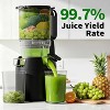 Cold Press Juicer – 5.3" Feed Chute, 1.7L Capacity, High Juice Yield, Juicer Machine, Powerful Slow Juicer with Total Pulp Control Easy to Clean - 4 of 4