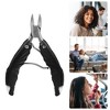 Unique Bargains Toenail Clippers for Thick Nails Stainless Steel Cultrate Nail Clippers Toenail Clippers Kits 1 Pcs - 2 of 4