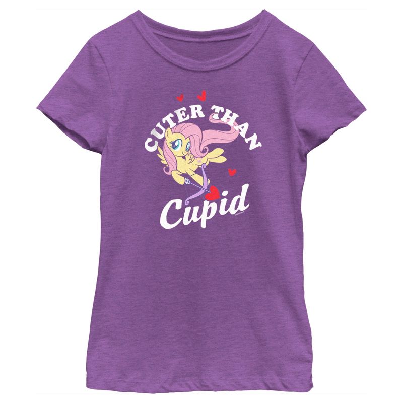 Girl's My Little Pony: Friendship is Magic Cuter Than Cupid T-Shirt, 1 of 5