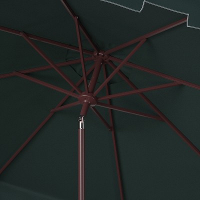 Zimmerman 11-Foot Dark Green Aluminum Market Umbrella