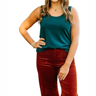 Women's Scoop Neck Knit Tank - Multiples