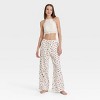 Women's High Neck Crochet Lace Bralette - Colsie™ - 3 of 4