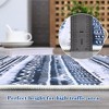 Boho Rug Machine Washable Area Rug, 9'x12' Blue - 4 of 4