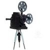 Vintage Metal Movie Projector – 12.5" Handmade Decor with Film Reel Details By Old Modern Handicrafts - 4 of 4