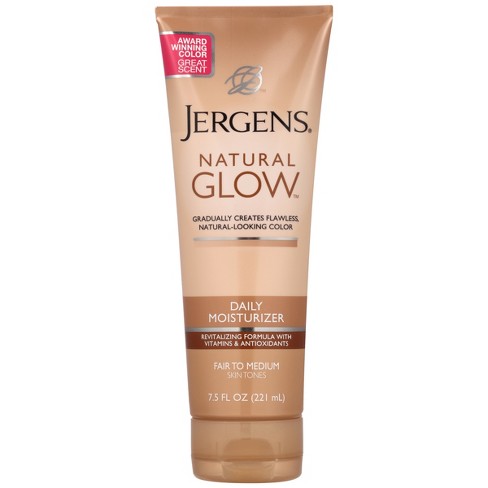 lotion jergens glow natural revitalizing oz target