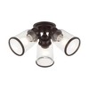 Livex Lighting Lawrenceville 3 - Light Flush Mount in  Bronze - 2 of 4