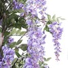 Vickerman Artificial White Wisteria Deluxe - 2 of 4