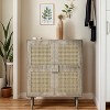 Okak Sideboard Cabinet, Bufft Cabinet with 4 Doors and 8 Shelves, Storage Cabinet for Living Room, Dining Room, Kitchen, Grey - 4 of 4