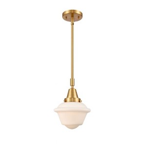 Oxford - 1 Light Stem Hung Mini Pendant In Traditional Style-9.13 Inches Tall and 7.5 Inches Wide - 1 of 1