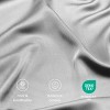 Rayon from Bamboo Solid Deep Pocket Fitted Sheet by Bare Home - 4 of 4