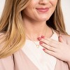 Classic Circle Necklace Brass - 2 of 2