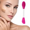 Unique Bargains Soft Knife-shaped Facial Mask Brush 2 Pcs - 2 of 4