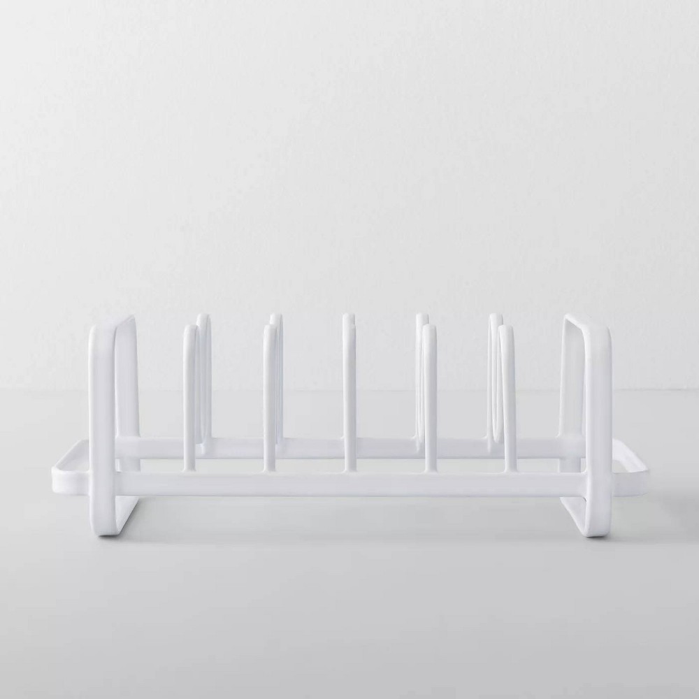 Wire Storage Lid Organizer White - Brightroom™: Kitchen Cabinet Organizer, Iron Pot & Pan Rack, 13.5" Depth