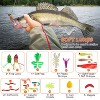 LakeForest 375Pcs Fishing Baits and Tackle Box Lifelike Popper Crankbaits Crickets Frogs Spoon Lures Maggots Multicolor - 4 of 4
