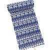 Wrapables Pencil Roll Organizer, Colored Pencil Wrap Pouch (72 slots), Blue Elephants - 3 of 4