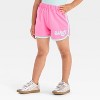 Toddler Girls' 2pc Bluey Short Sleeve T-Shirt and Shorts Set - Blue/Pink - 4 of 4