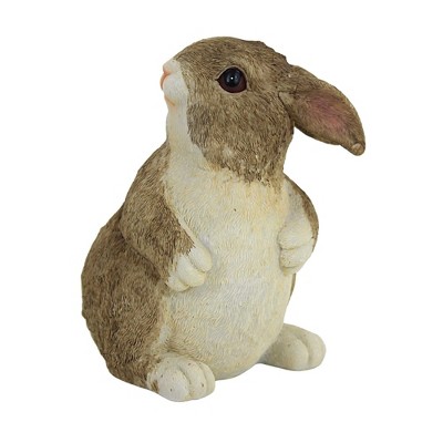 Figurine Brown Bunny - One Bunny 6.25 Inches - Rabbit Easter Spring ...