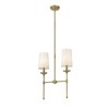 Z-Lite Emily 2 - Light Chandelier in  Rubbed Brass - 2 of 4