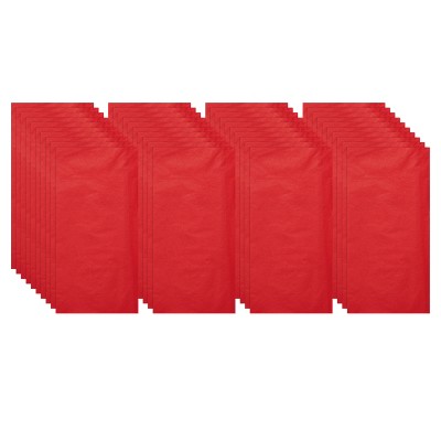 40ct Christmas Tissues Red