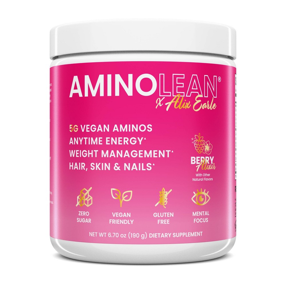 Photos - Vitamins & Minerals RSP Nutrition AminoLean x Alix Earle Pre-Workout Powder – Berry Alixir – 6 
