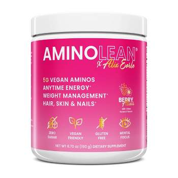 RSP Nutrition AminoLean x Alix Earle Pre-Workout Powder – Berry Alixir – 6.7oz