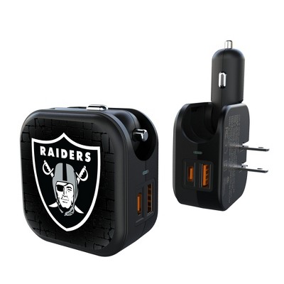 NFL AFC Teams Brick Wall 18-Watt 2 in 1 USB A/C Charger