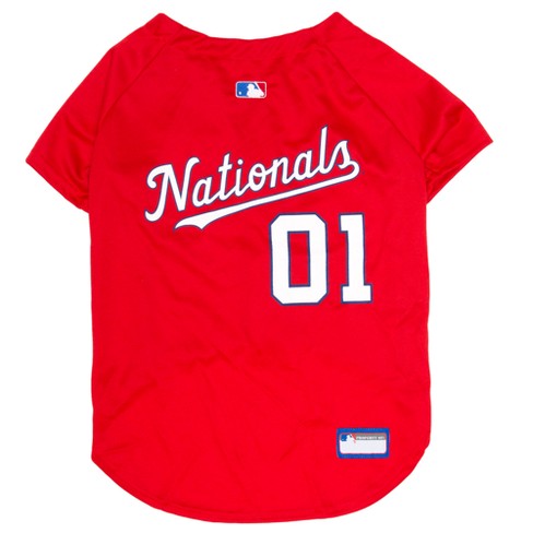 Mlb Pets First Pet Baseball Jersey - Washington Nationals : Target