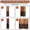 BestMassage Room Divider Wood Screen 4/6 Panels Room Portable Privacy Screen Divider - 4 of 4