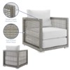 Modway Aura Rattan Outdoor Patio Armchair - 3 of 4