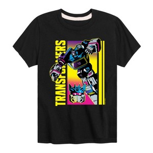 Boys' - Transformers - Soundwave Decepticon Halftone Short Sleeve Graphic T-Shirt - 1 of 4