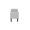 NicBex Ottoman with Storage Bench Storage Organizer Ottoman Upholstered Storage Bench for Entryway Bathroom Bedroom - 3 of 4