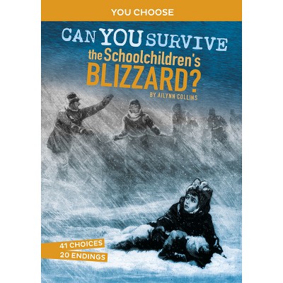 Can You Survive the Schoolchildren's Blizzard? - (You Choose: Disasters in History) by  Ailynn Collins (Paperback)