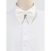 Allegra K Men's Pre-tied Solid Color Formal Party Prom Velvet Bow Ties One Size - 2 of 4