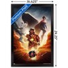 Trends International DC Comics Movie The Flash - Trio One Sheet Framed Wall Poster Prints - 3 of 4