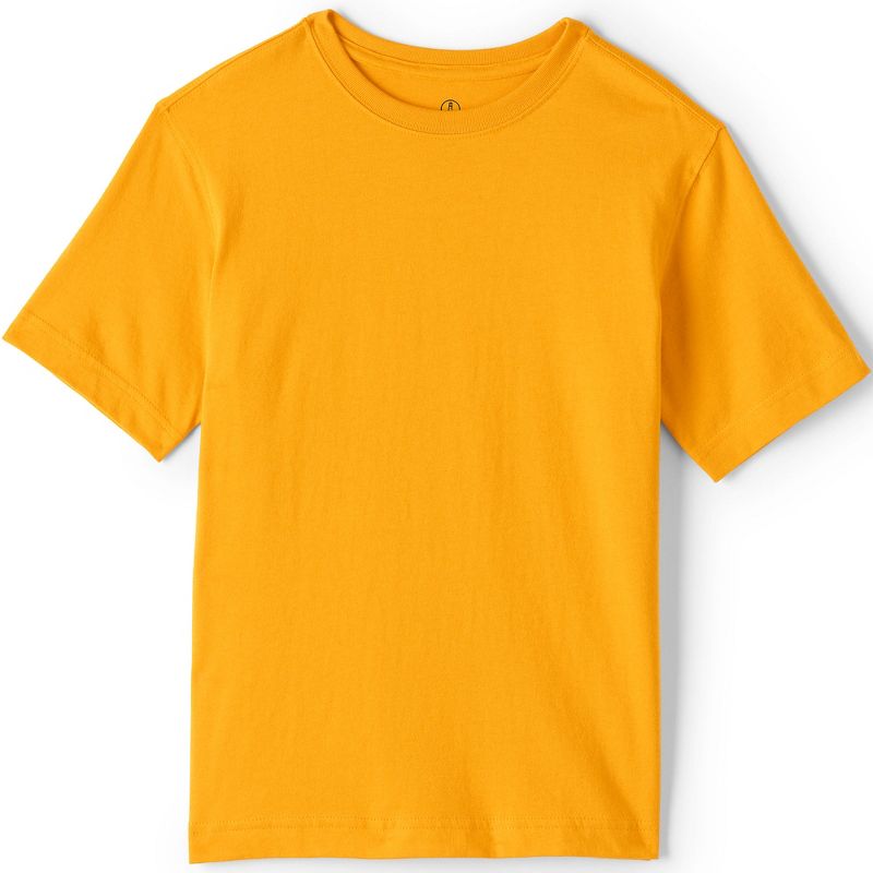 Lands' End School Uniform Kids Short Sleeve Essential T-shirt, 1 of 4
