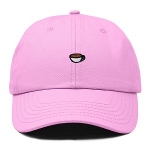 Dalix Lil Coffee Embroidered Cotton Cap Summer Food Outdoor Dad Hat Womens - 1 of 4