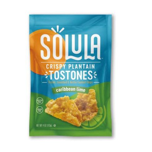 Solula Tostones Caribbean Lime - Case of 12 - 4 oz - image 1 of 4